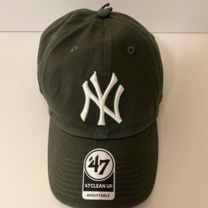 47 Dark Green NY Logo Cap
